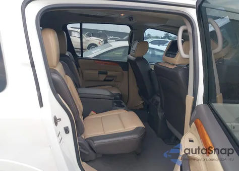 2014 Nissan Armada Platinum from USA, damaged, VIN 5N1BA0NF8EN613797